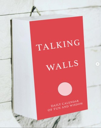 Preorder open! Daily calendar "Talking walls"