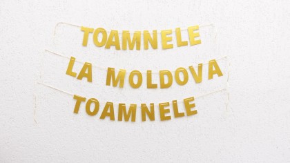 Garland ”Toamnele la Moldova toamnele”