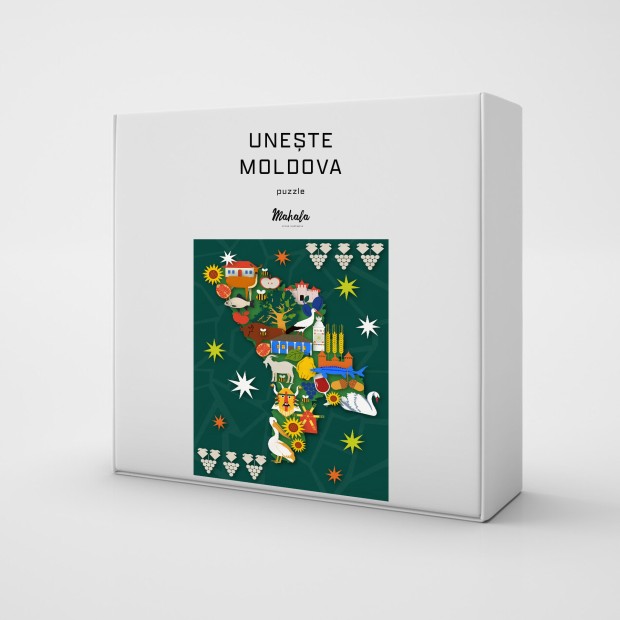 Puzzle ”Unește Moldova”