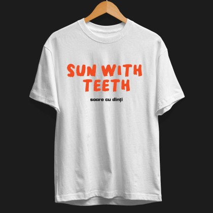 Very Moldovan Tshirt "Sun with teeth/soare cu dinți" | Limited Edition