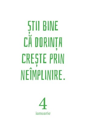 Calendar "Cai verzi pe pereți"